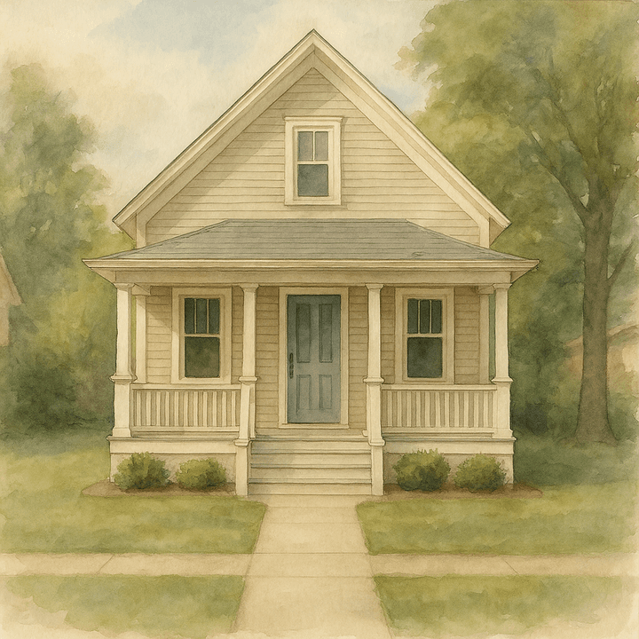 Your home in the The Architect's Watercolor style