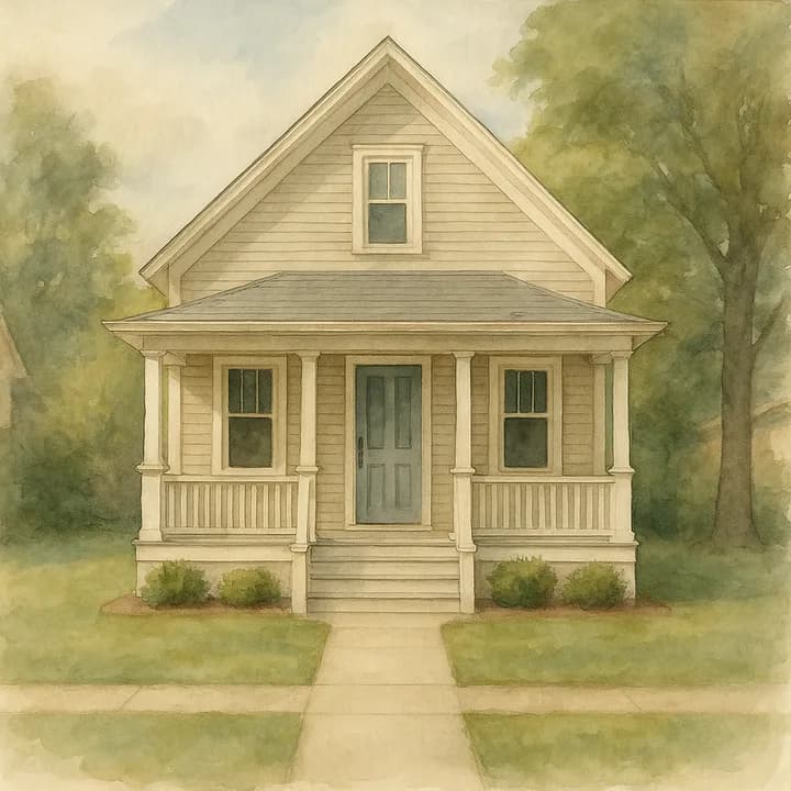 Your home in the The Architect's Watercolor style