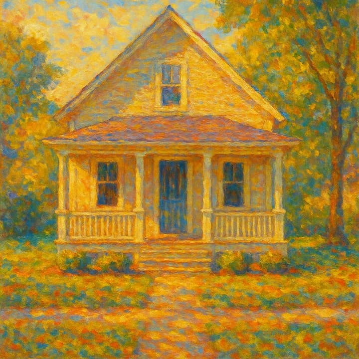Your home in the Golden Hour style